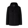 Navigare Men's Winter Hooded Wool Coat