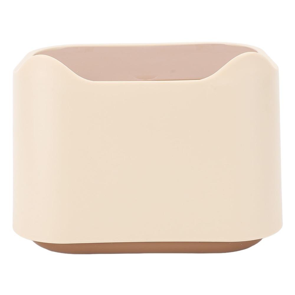 Enclosed Design Cat Litter Trash Can with Press Type Lid Multipurpose Trash Bin Cat Litter Area