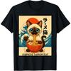 Кот Рамен - Кавайный Аниме Кот Рамен - Сиамский Кот Рамен Футболка