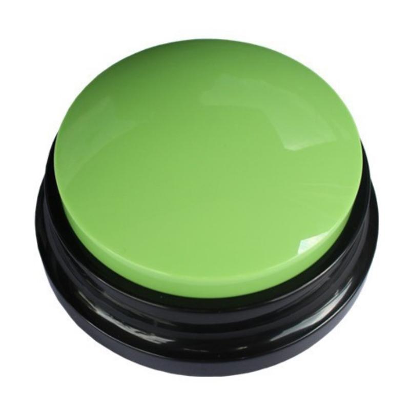 1 шт. записываемая говорящая кнопка детская интерактивная игрушка фонограф ответ зуммер