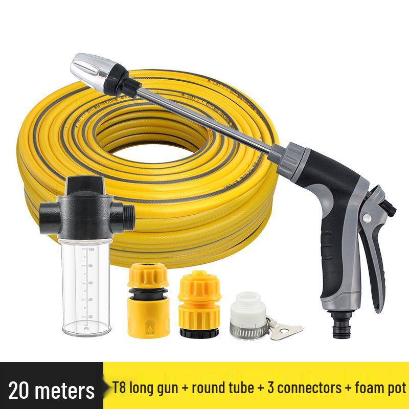 High-Pressure Car Wash Water Gun Set with Hose Nozzle