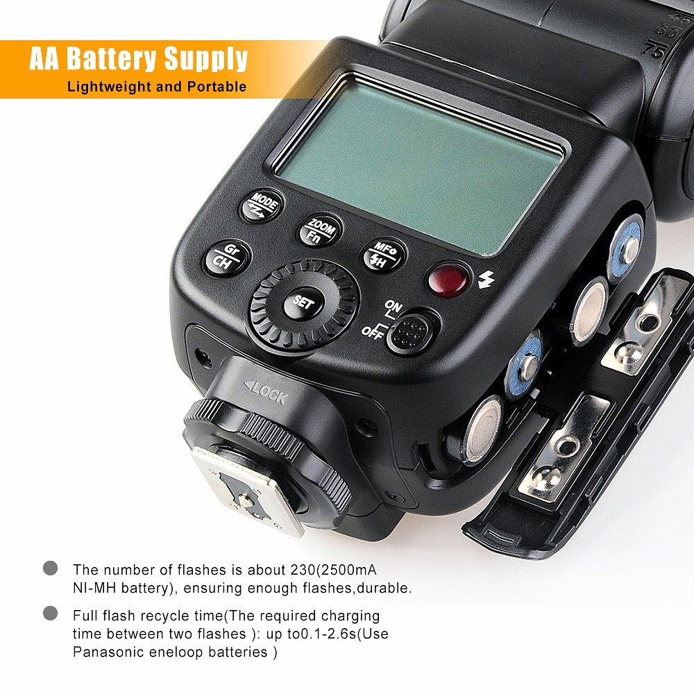 Беспроводная вспышка Godox TT600 Speedlite совместима с другими цифровыми камерами со стандартным горячим башмаком и встроенной передачей 2.4G, Canon,