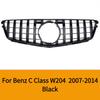 Для Mercedes Benz C Class W204 C180 C200 C300 C350 2007-2014 передний бампер решетка переделка GT Diamond AMG стиль авто аксессуары