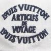 Excellent LOUIS VUITTON cap Two-tone Travel Cap S00 White navy cotton mens S M5147L Used