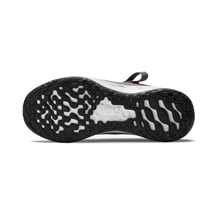 Nike Детские кроссовки Revolution 6 FlyEase PS Smoke Grey Siren Red, темно-бирюзовые DD1114-006