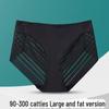 90-300 Kg Plus Size Women's Sexy Lace Hollow Seamless Breathable Underwear
