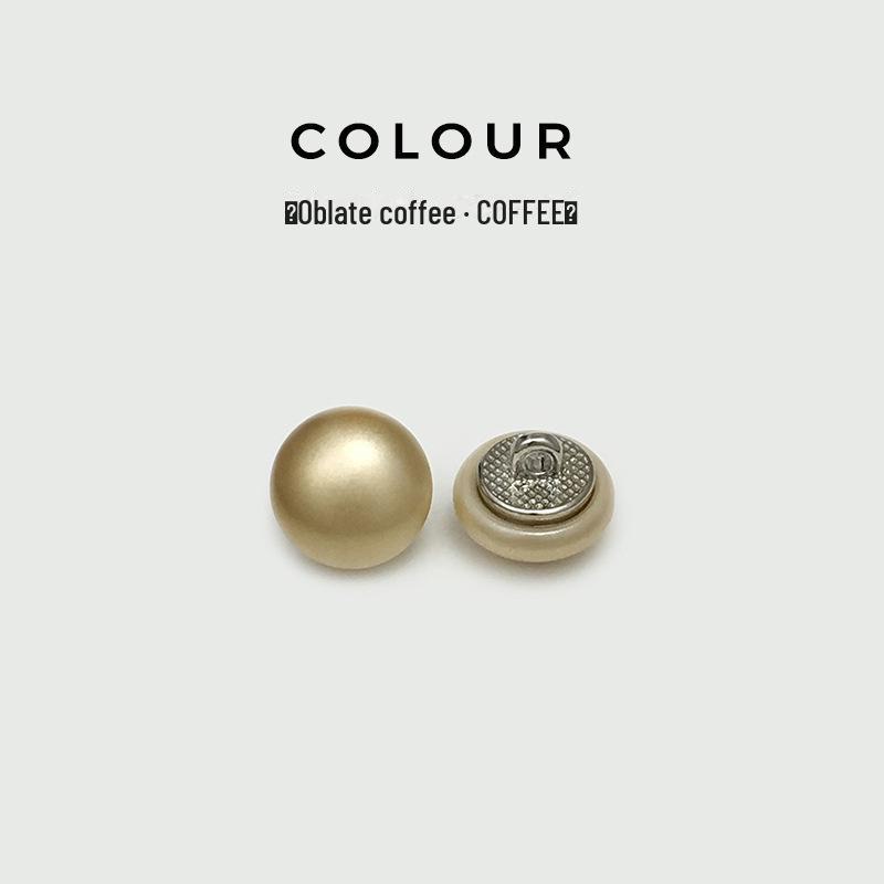 Круглые декоративные пуговицы для рубашки Cheongsam белого жемчуга