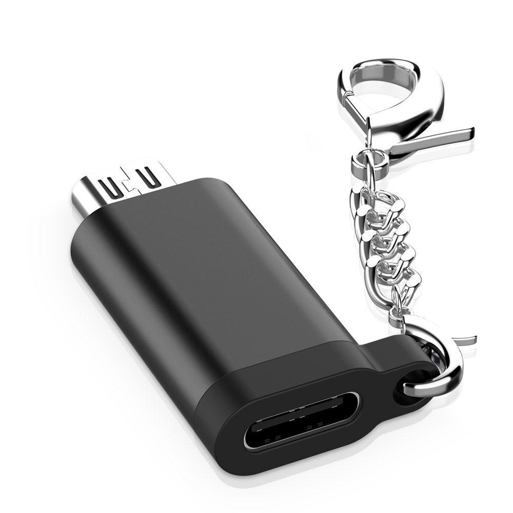 Phone Tablet Data Cable Fast Transfer Converter Female to Male OTG Adapter Type-C to Micro USB