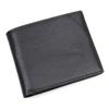 Jiamida Men’s Crazy Horse Leather Retro Cowhide Wallet – Short Dollar Clip with Multi-Card Slots