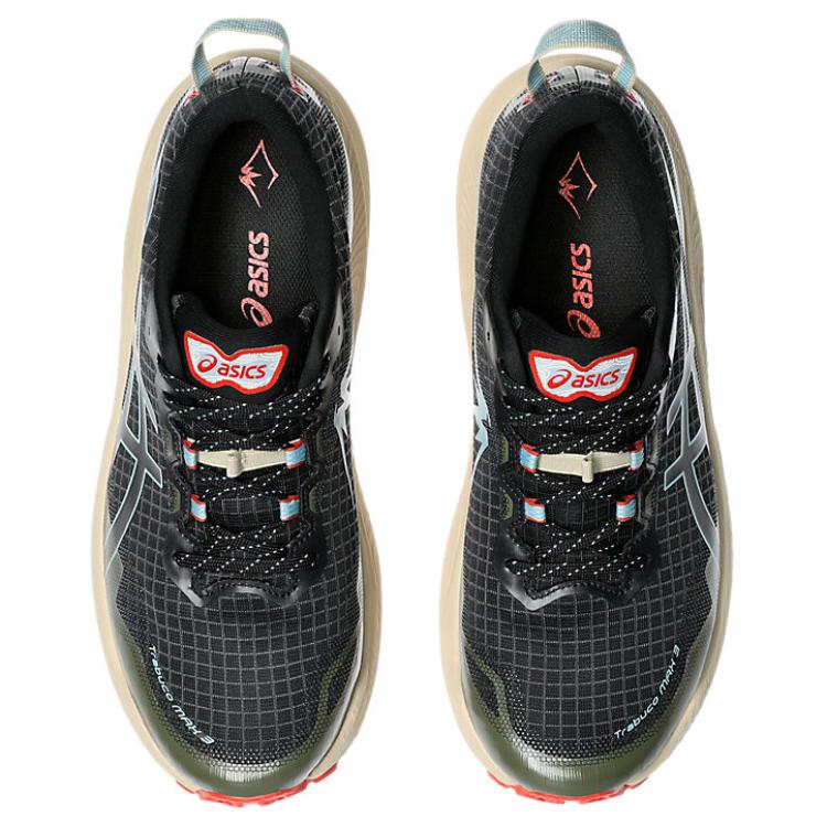 Asics Trabuco Max 3 Черный Дым Синий Повседневный 1011B800-002