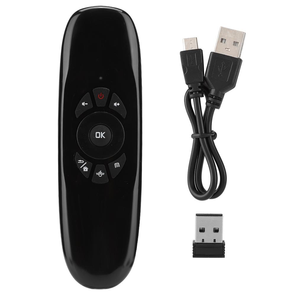 C120 USB 2.4G беспроводная летающая мышь клавиатура пульт дистанционного управления для Windows Mac OS Android Linux