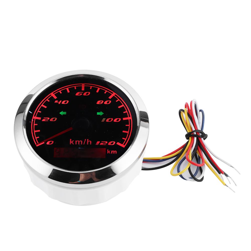 932V 3,3-дюймовый GPS-спидометр 120 км/ч IP67 Водонепроницаемый Защищенный от запотевания прибор для автомобиля мотоцикла