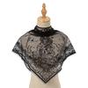 Ethnic Style Virgin Mary Embroidered Headscarf: Women's Fashion Triangle Scarf