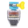 Faucet Mount Filter Household Water Saving Sprinkler Rotatable 6 Layers Running Water Purifier Splash Proof for Kitchen Sink