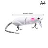 Приманка для мышей Искусственная пластиковая приманка для мышей Swimbait Rat Pike Bass Minnow Floatingbaits Fishing Tack Accessories