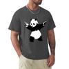 Футболка Bansky Panda, одежда для хиппи, свитшот, винтажные аниме-фигурки, мужская одежда