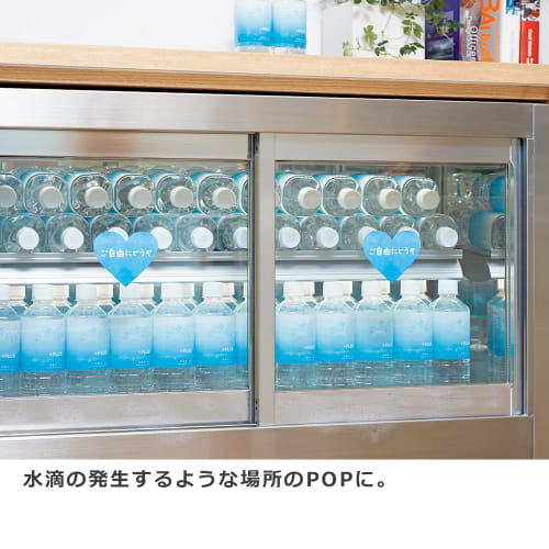 Plus Waterproof Film Label Glossy Transparent Uncut A4 10 Sheets 46-723