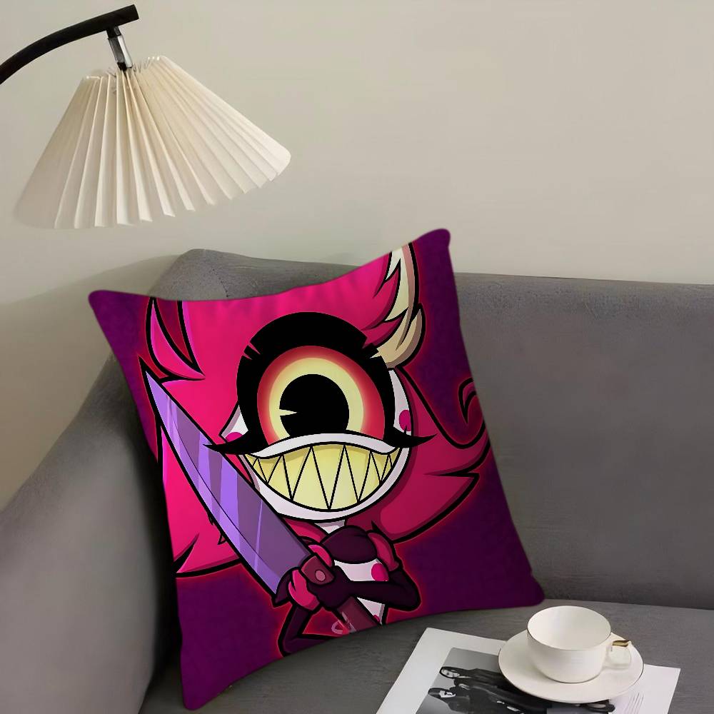 Персонализированная наволочка Hazbin Hotel для детской спальни, декор для бурной вечеринки, наволочка, подарок на день рождения ребенка, для душа
