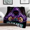 "Pro Gamer Hoodie: Purple Gaming Sweatshirt for Gamers"Blanket Flannel Throw Blanket for Sofa, Bed, Travel, Camping, Office, Couch, Chair, A