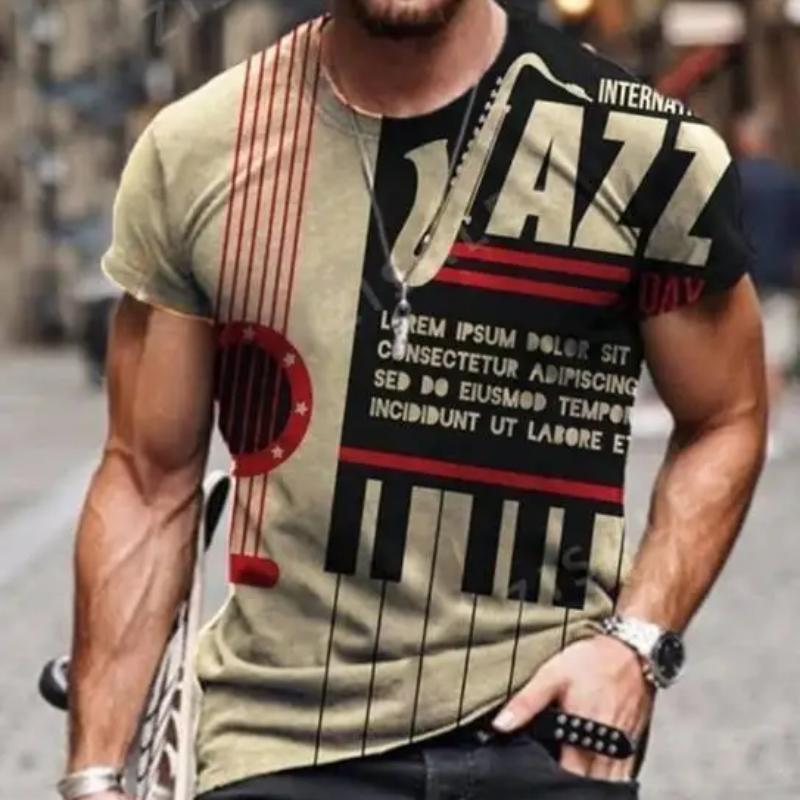 Short Sleeve Blouse Men Oversized T-shirt Short Holiday T Shirt Business Novelty Patriotic Soft Crewneck Loose Fit Polyester