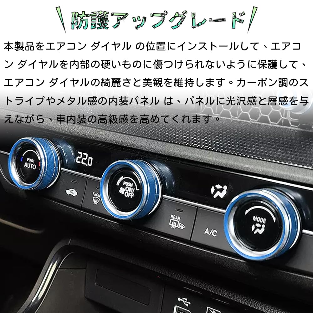 Bmolpt Крышка регулятора кондиционера Совместима с Honda New ZR-V/ZRV RZ3 RZ4 RZ5 RZ6