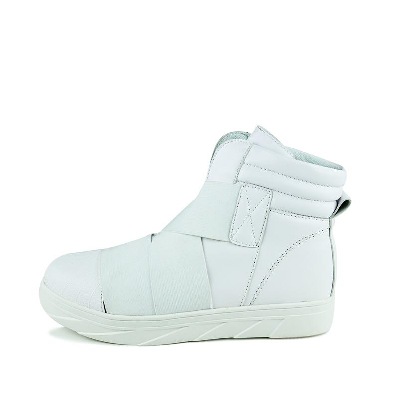 Черные британские ботильоны мужские осень и зима высокие мужские кожаные туфли уличные скейтбордические кроссовки мужские хип-хоп обувь красные