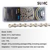 SUMC Current 12V 11V 10V 9V 8V Mtb 8 9 10 11 12 Скоростная велосипедная цепь для горного велосипеда Current Road Cycling Chain Quick Link для