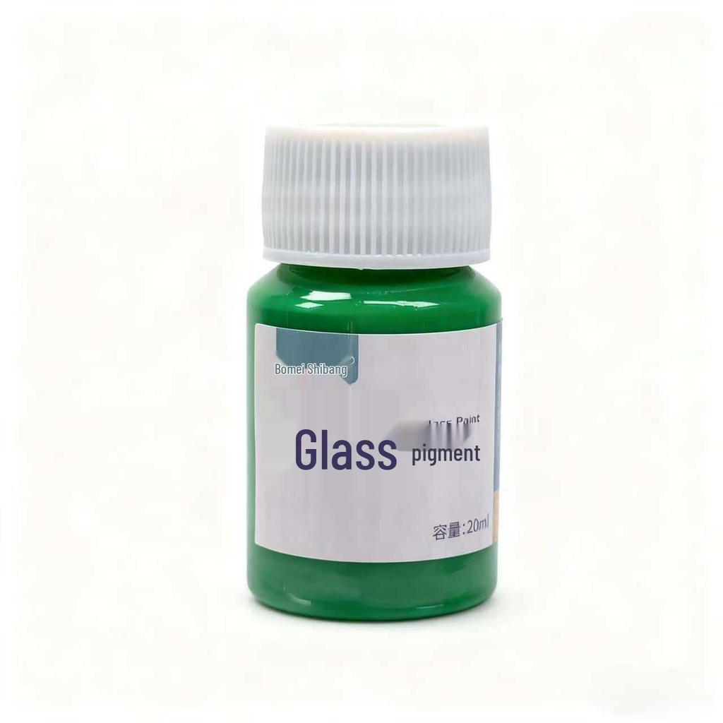 20ml Children's Non-Bake Glass Paint for DIY & Creative Glass Decoration - Waterproof & Handmade