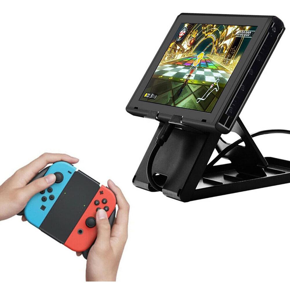 Новый держатель для игровой консоли NS Switch 2 Складная настольная подставка Дисплейный кронштейн для Switch Lite/Switch OLED Угол регулируется
