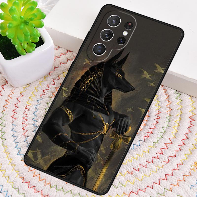 Чехол для телефона Египетский Бог Анубис для Samsung Galaxy note 10 pro S26 Ultra S23 S24 FE S25 S21 S22 PLUS ударопрочный