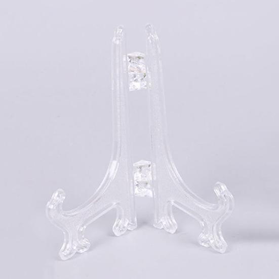 Plate Display Rack Safe Wide Application Triangle Structure Portable Easels Dish Rack Holder for Hotel Kitchen