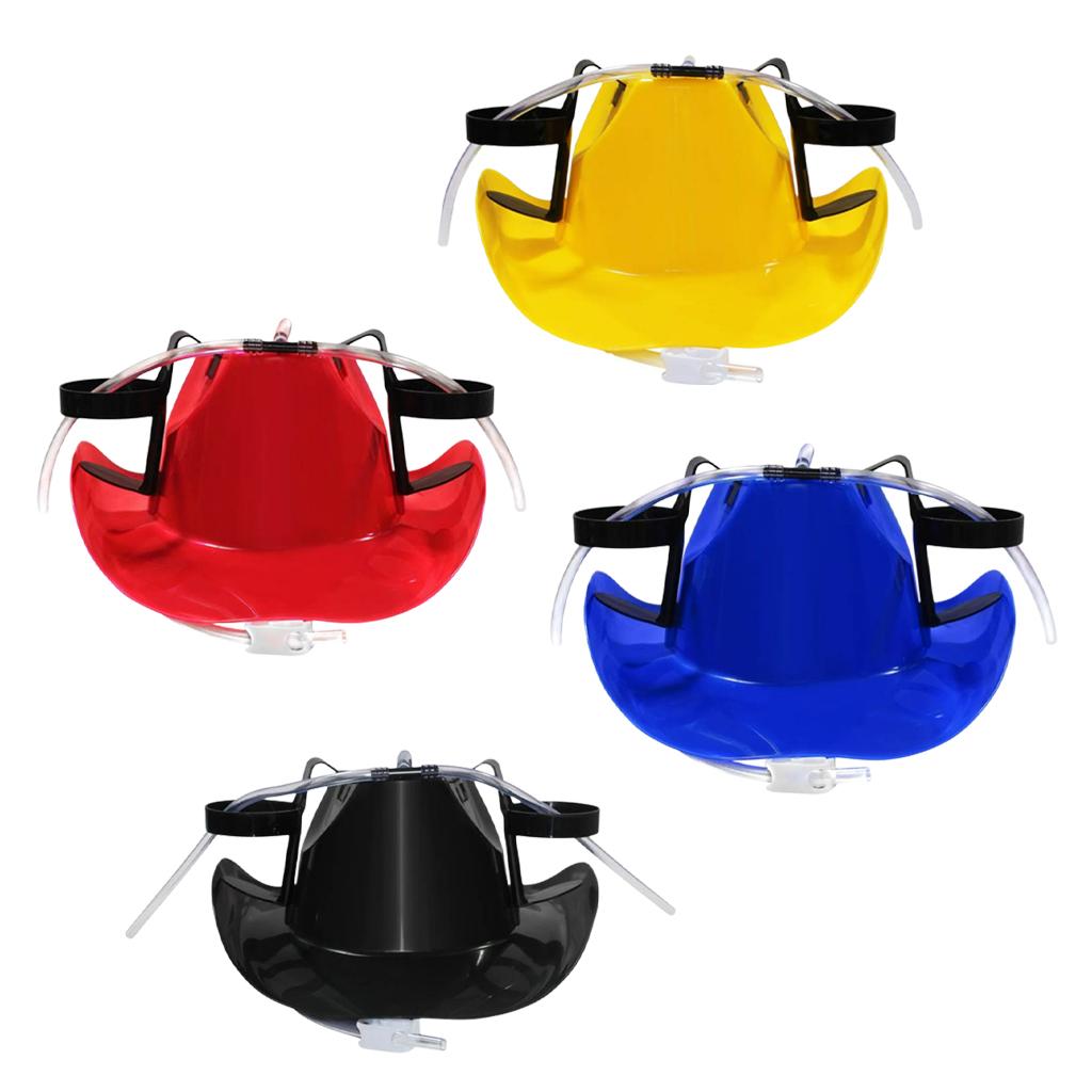 Lazy Lounged Straw Caps Beer Birthday Party Funny Unique Toy Prop Holder Guzzler Helmet Drinking Beer Cola Coke Soda