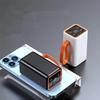 Портативный корпус для Power Bank DIY Коробки для хранения аккумуляторов Двойной USB Type-C Корпус Power Bank DIY Корпус для аккумулятора 4 слота 21700 Без аккумулятора