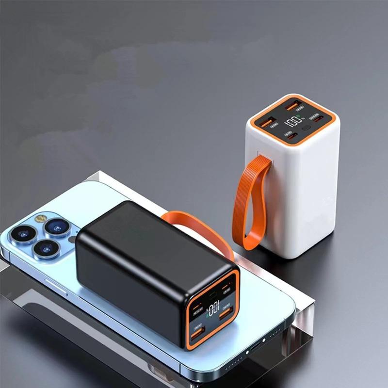 Портативный корпус для Power Bank DIY Коробки для хранения аккумуляторов Двойной USB Type-C Корпус Power Bank DIY Корпус для аккумулятора 4 слота 21700 Без аккумулятора