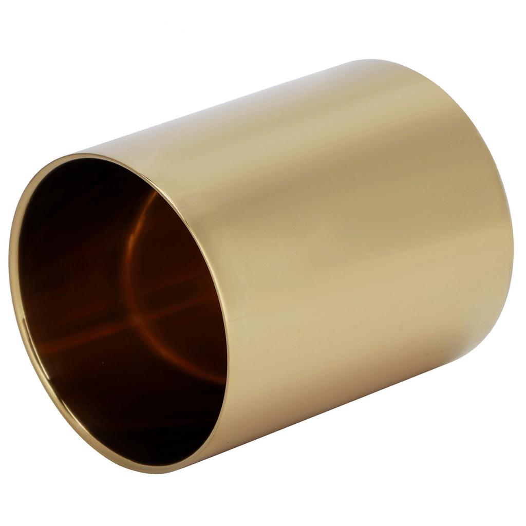 Подставка для карандашей из нержавеющей стали, настольный органайзер, вазы для цветов, контейнер для ручек и кистей для макияжа