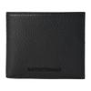 Leather Bifold Wallet with Coin Models Y4R167 Y068E 80001 Men's Pocket, (Black)