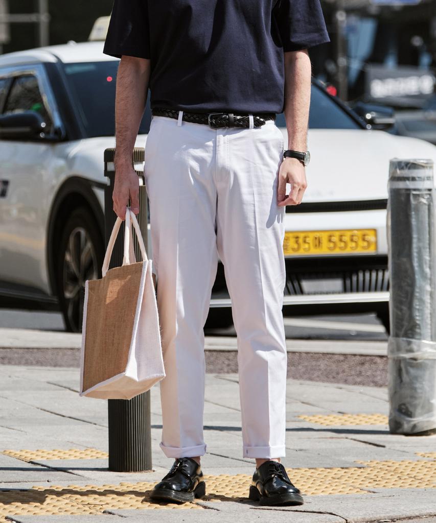 STCO Diems Coolmax Essential Chino White (Comfort Fit)_Dpawb03Csw