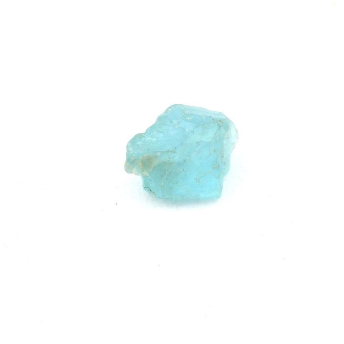 Pierre - Apatite Paraiba - 2.60 ct - Certificat d'authenticité - Dimensions 6x6x10 mm - Gris