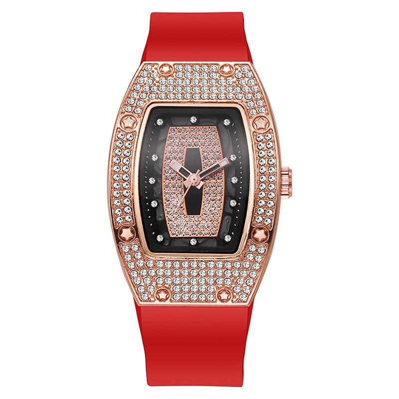 Stylish Women Quartz Wristwatch With Mineral Glass Mirror For Daily Use
