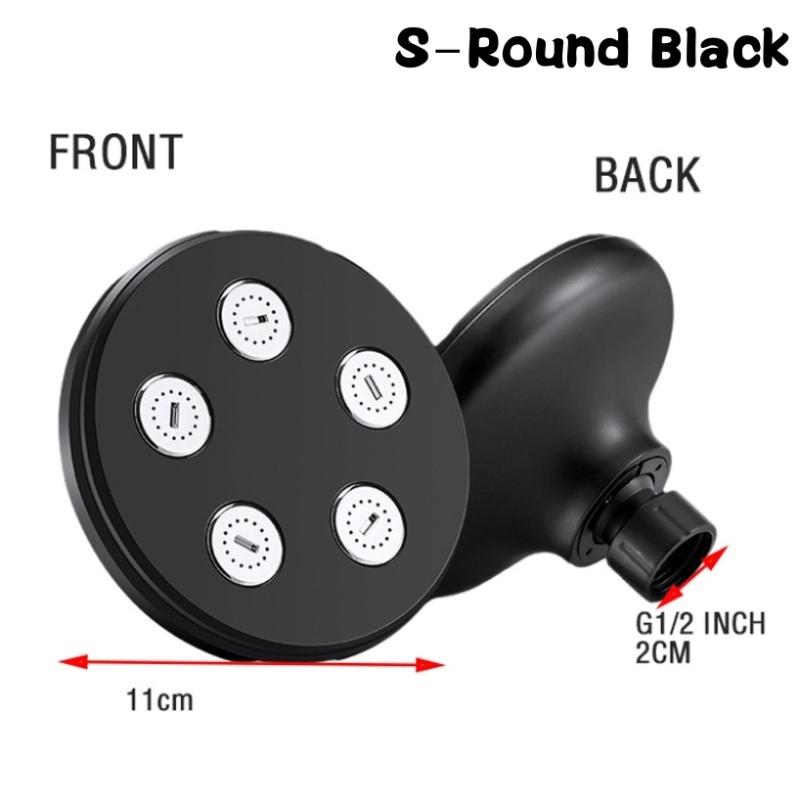 Высоконапорная лейка для тропического душа Волшебный поток воды Лейка для тропического душа Мини верхний душ Водосберегающий душ Аксессуары для ванной комнаты