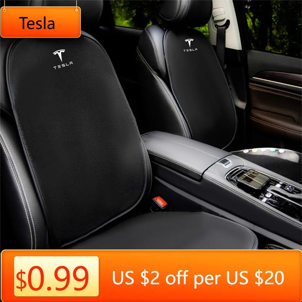 Автомобильная наклейка Чехол на сиденье автомобиля Tesla Защита от царапин Подушка Автомобильная накладка на переднее/заднее сиденье Для Tesla Model 3 Y X S Roadster