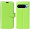 For Google Pixel 9/Pixel 9 Pro PU Leather Phone Case Litchi Texture Shockproof Cell Phone Back Cover