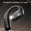 Беспроводные наушники с поддержкой Bluetooth, стереозвук, мощные басы, конструкция с заушным креплением, стабильное соединение, спортивные наушники-вкладыши