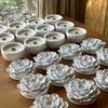 Высококачественная силиконовая форма для свечи в виде 3D цветка розы с крышкой, форма для изготовления шкатулки для хранения украшений в виде пиона, формы для литья поделок из гипса, смолы