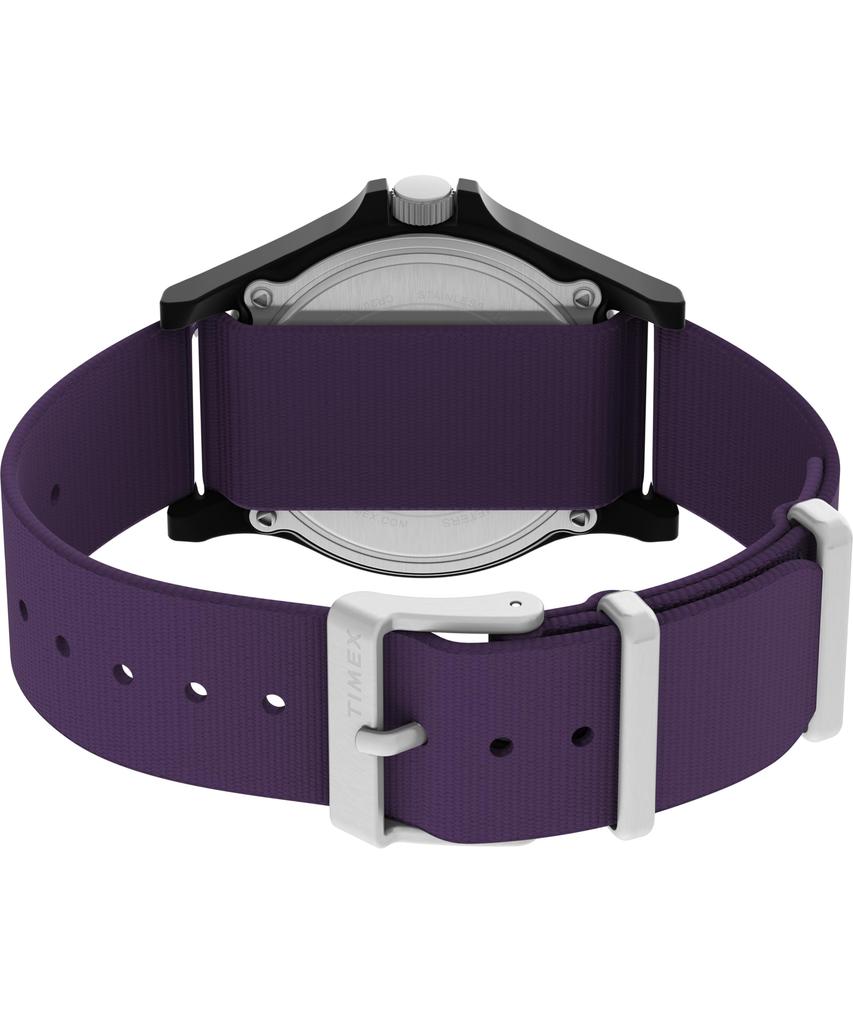 TIMEX Timex x Fortnite 5 АТМ Водонепроницаемые Фиолетовые Унисекс (Таймекс) Часы, Кварцевые, Ударопрочные, Пластик, Циферблат, TW2Y46300, [Б/У]
