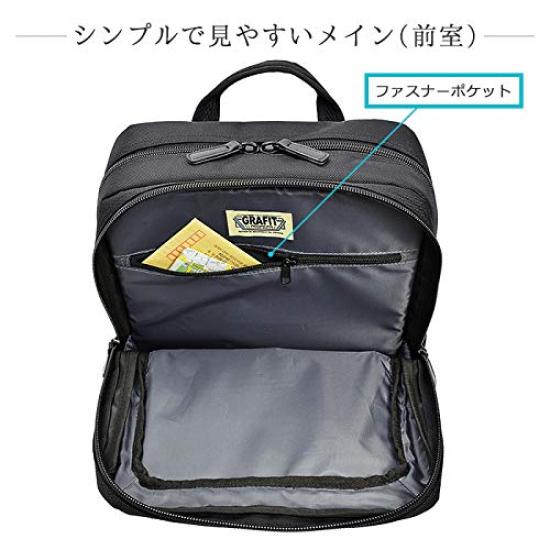 Business Business Bag for PC PC Carry Bar Width Large Business Black Original Mouton Gloves [Hirano Bags] Backpack, Men, B4, A4, Compatible, Carry-On,