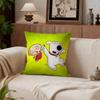 Comedy Family Guy Cushion Cover Cushion Cover Set 4Pcs 50X50 45X45 40X40 Pillowcase Decorative Sofa Home Decor