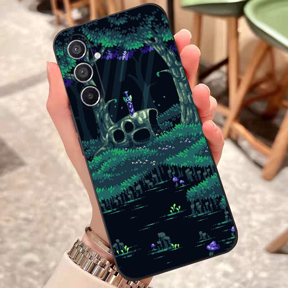 Чехол для телефона Terraria Для Samsung S25 Edge 24 23 22 21 20 Ultra Plus Fe Galaxy A54 53 34 25 16 Силиконовый чехол