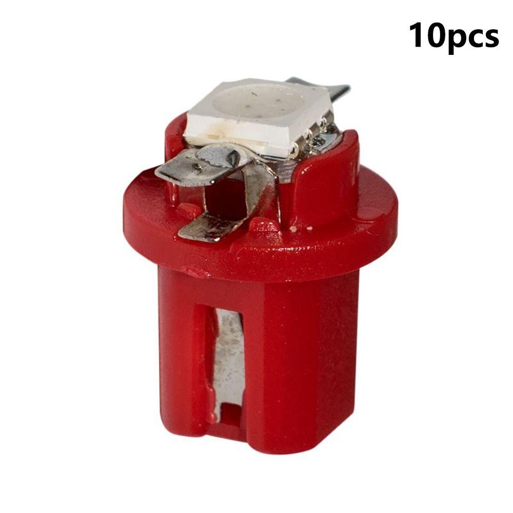 10pcs B8.5D Car Dashboard Bulb 5050SMD Auto Instrument Lamp Warning Indicator  Automotive