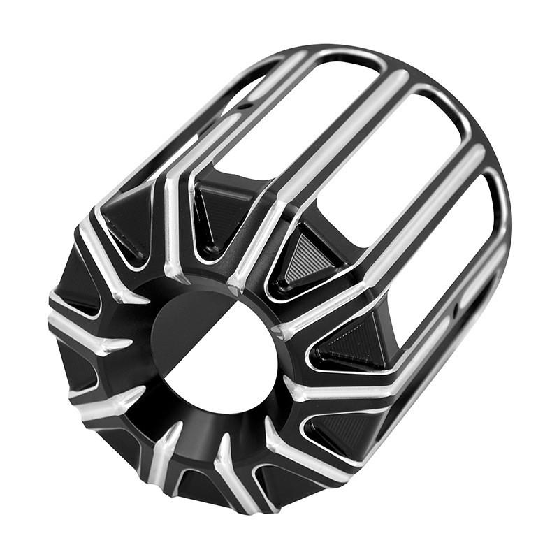 Harley-Davidson Compatible Motorcycle Oil Filter Cover Aluminum Mesh Cap Softail Sportster Dyna Touring